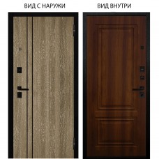 Берлога Нова / Гейджи Орех мраморный / Элион Дуб рустикальный