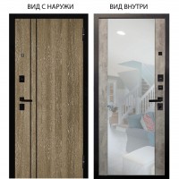 Берлога Нова / Гейджи Орех мраморный / Вояж Светлый бетон