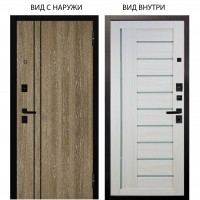 Берлога Нова / Гейджи Орех мраморный / Диана Белая лиственница