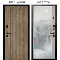 Берлога Нова / Гейджи Орех мраморный / Магнум Арктик эмалит