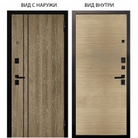 Берлога Нова / Гейджи Орех мраморный / Элегант Дорс светлый горизонт