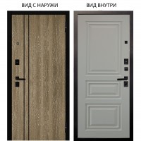 Берлога Нова / Гейджи Орех мраморный / Скиф Софт милк