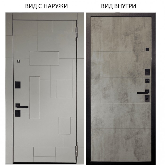 Берлога Нова / Корсо Силк флай / Агат Светлый бетон