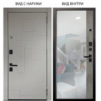 Берлога Нова / Корсо Силк флай / Магнум Светлый бетон