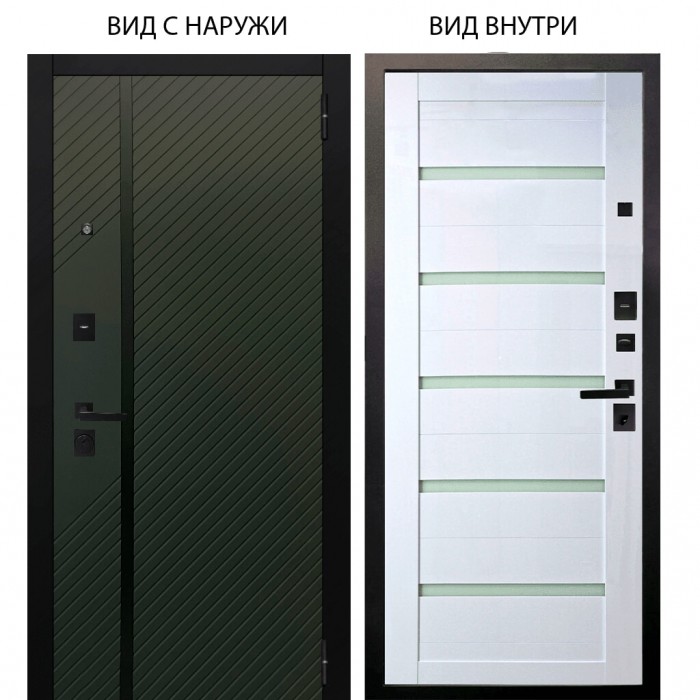 Берлога Нова / Ланцет Олива софт / Александра Белый глянец