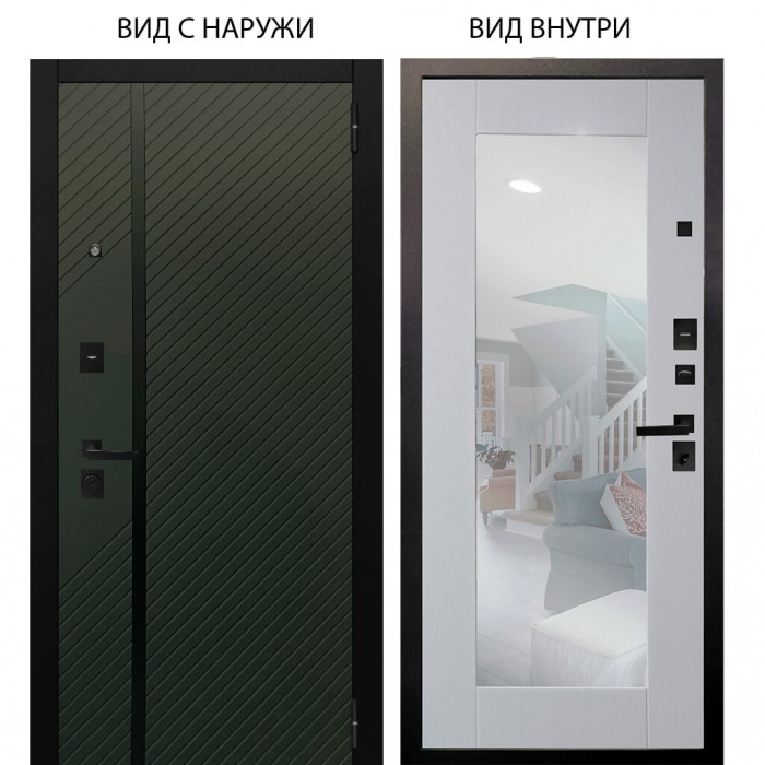 Берлога Нова / Ланцет Олива софт / Милли Роял вуд белый