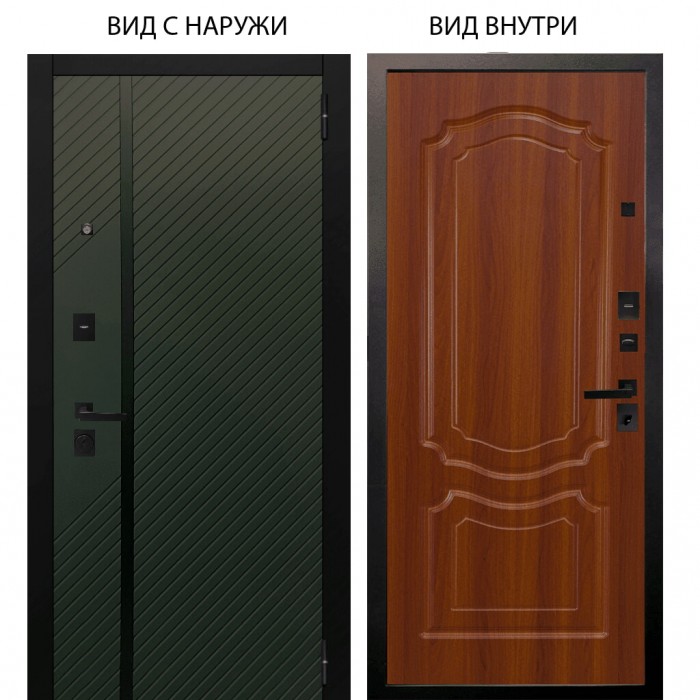 Берлога Нова / Ланцет Олива софт / Мишель Дуб рустикальный