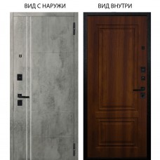 Берлога Нова / Лофт Темный бетон / Элион Дуб рустикальный