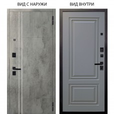 Берлога Нова / Лофт Темный бетон / Элион Силк маус