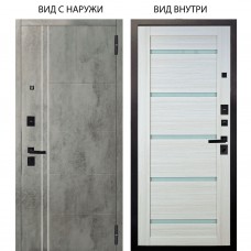 Берлога Нова / Лофт Темный бетон / Александра Белая лиственница
