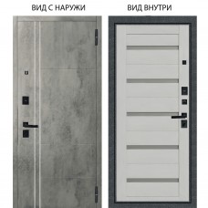 Берлога Нова / Лофт Темный бетон / Александра Серый винил