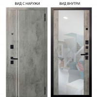 Берлога Нова / Лофт Темный бетон / Вояж Светлый бетон