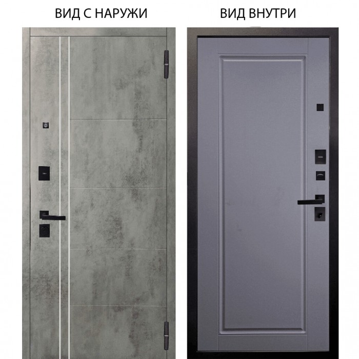 Берлога Нова / Лофт Темный бетон / Тревор Силк маус