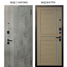 Берлога Нова / Лофт Темный бетон / Мирра Буксус