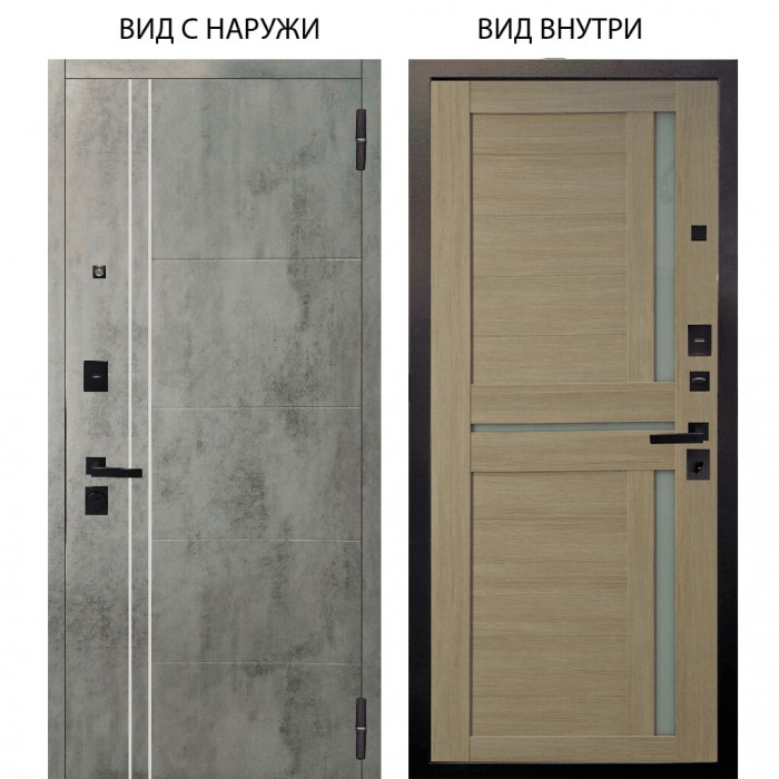 Берлога Нова / Лофт Темный бетон / Мирра Буксус