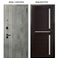 Берлога Нова / Лофт Темный бетон / Мирра Вельвет