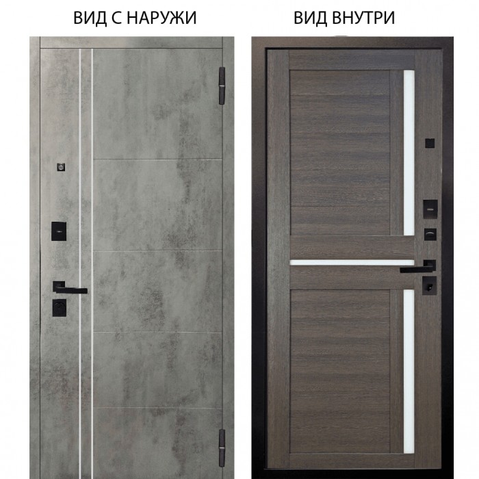 Берлога Нова / Лофт Темный бетон / Мирра Лунная ночь