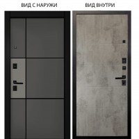 Берлога Нова / Мичиган Силк титан - силк муссон / Агат Светлый бетон