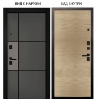 Берлога Нова / Мичиган Силк титан - силк муссон / Элегант Дорс светлый горизонт