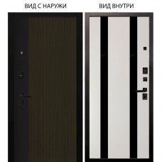 Берлога Нова / Рокси Дуб рейка морение / Дуэт Белое дерево вставки Кензо