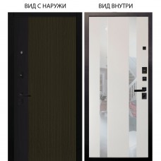 Берлога Нова / Рокси Дуб рейка морение / Дуэт Белое дерево вставки Николь