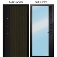 Берлога Нова / Рокси Дуб рейка морение / Магнум Черный софт