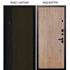 Берлога Нова / Рокси Дуб рейка морение / Элегант Рустик соломенный