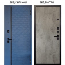 Берлога Нова / Тори Синий софт / Агат Светлый бетон