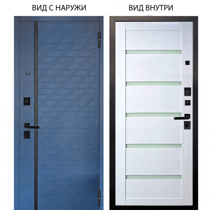 Берлога Нова / Тори Синий софт / Александра Белый глянец