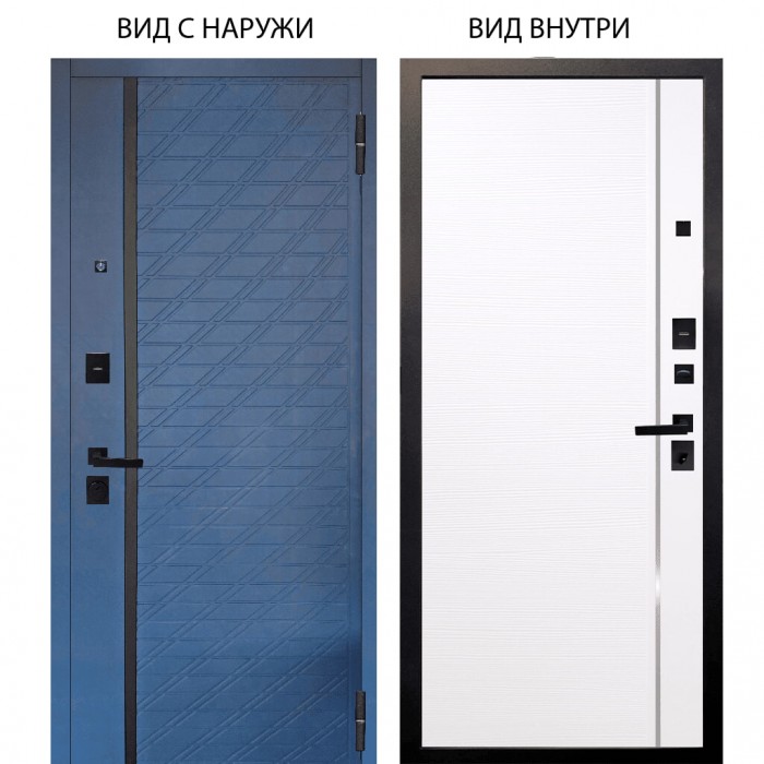 Берлога Нова / Тори Синий софт / Гауда Роял вуд белый