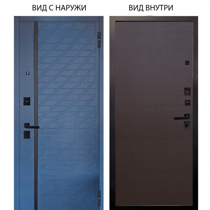 Берлога Нова / Тори Синий софт / Элегант Венге горизонт