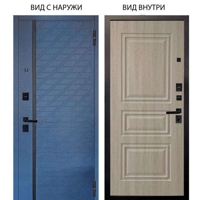 Берлога Нова / Тори Синий софт / Скиф Дуб филадельфия крем