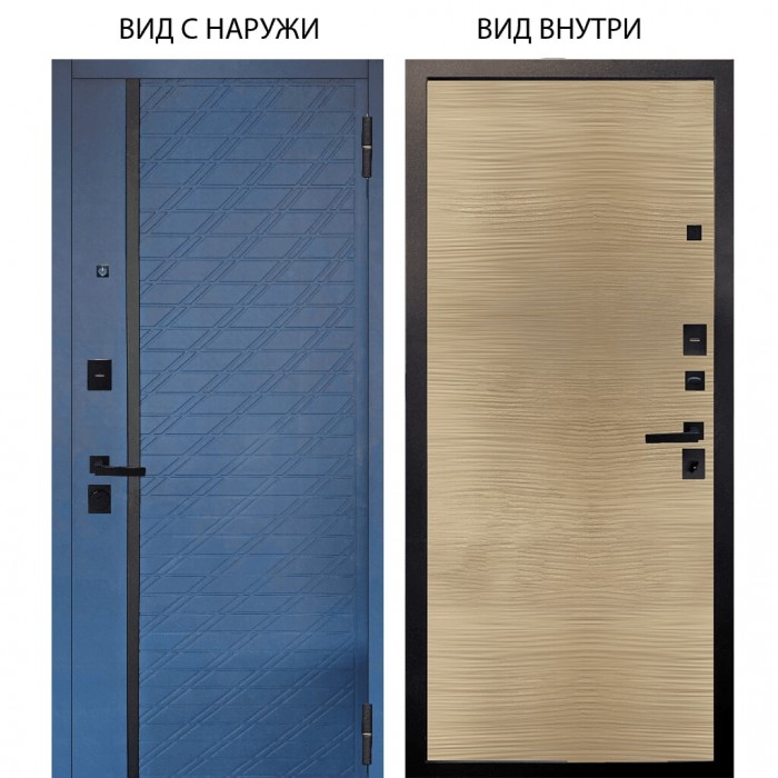 Берлога Нова / Тори Синий софт / Элегант Дорс светлый горизонт