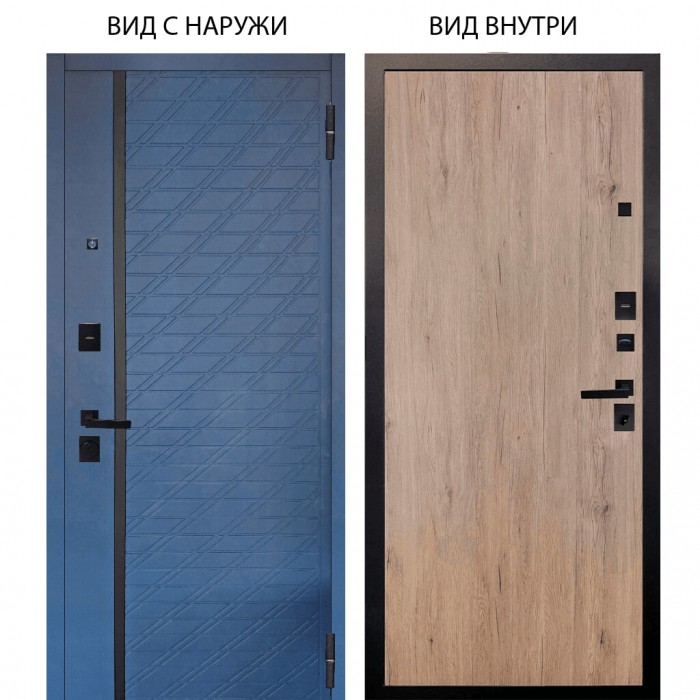 Берлога Нова / Тори Синий софт / Элегант Рустик соломенный