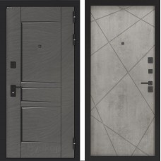 Входная дверь BN-04 с панелью ФЛ-291 Бетон серый (светлый)