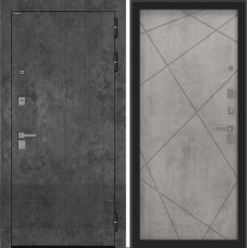 Входная дверь BN-08 с панелью ФЛ-291 Бетон серый (светлый)