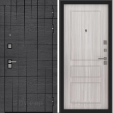 Входная дверь BN-09 с панелью ФЛ-116 Сандал белый