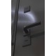 Входная дверь BN-10 Тепло плюс с зеркалом ФЛЗ-603 Бетон серый (светлый)