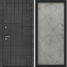 Входная дверь BN-09 с панелью ФЛ-291 Бетон серый (светлый)