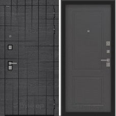 Входная дверь BN-09 с панелью ФЛ-609 Графит софт