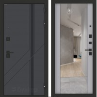 BN-12 с зеркалом ФЛЗ-1 Лайт грей софт