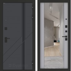 BN-12 с зеркалом ФЛЗ-1 Лайт грей софт