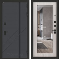 BN-12 с зеркалом ФЛЗ-603 Сандал белый