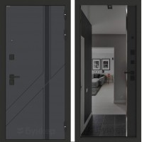 BN-12 с зеркалом (тонировка) ФЛЗ-618 Черный кварц