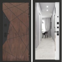 BN-14 с зеркалом ФЛЗ-618 Белый софт