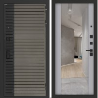 BN-15 с зеркалом ФЛЗ-1 Лайт грей софт