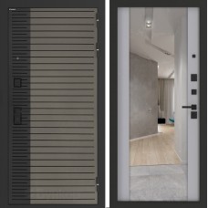 BN-15 с зеркалом ФЛЗ-1 Лайт грей софт