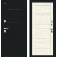 Входная дверь Сити Kale Букле черное/Nordic Oak