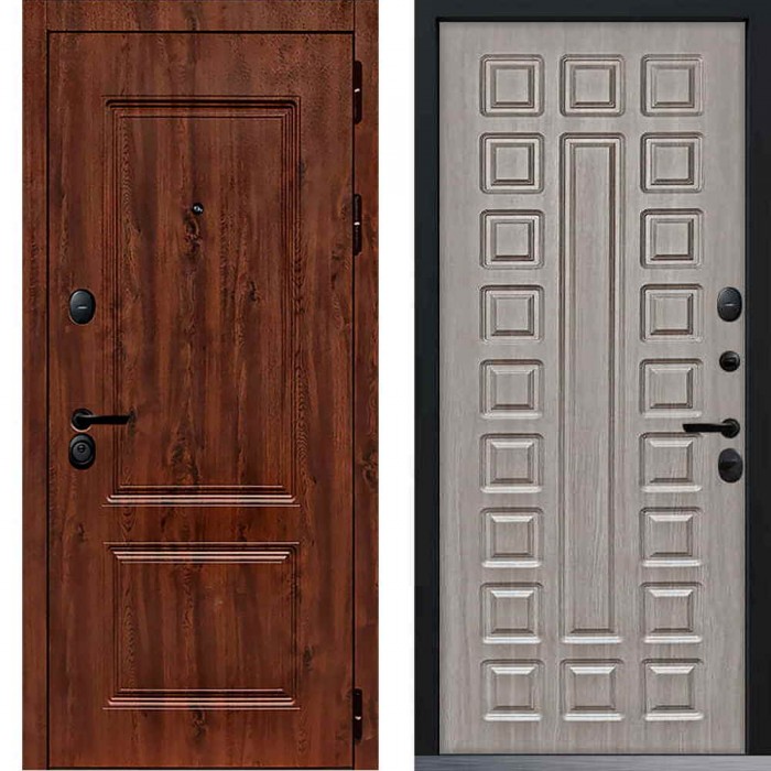 Входная дверь Command Doors Chalet 01 Белая лиственница