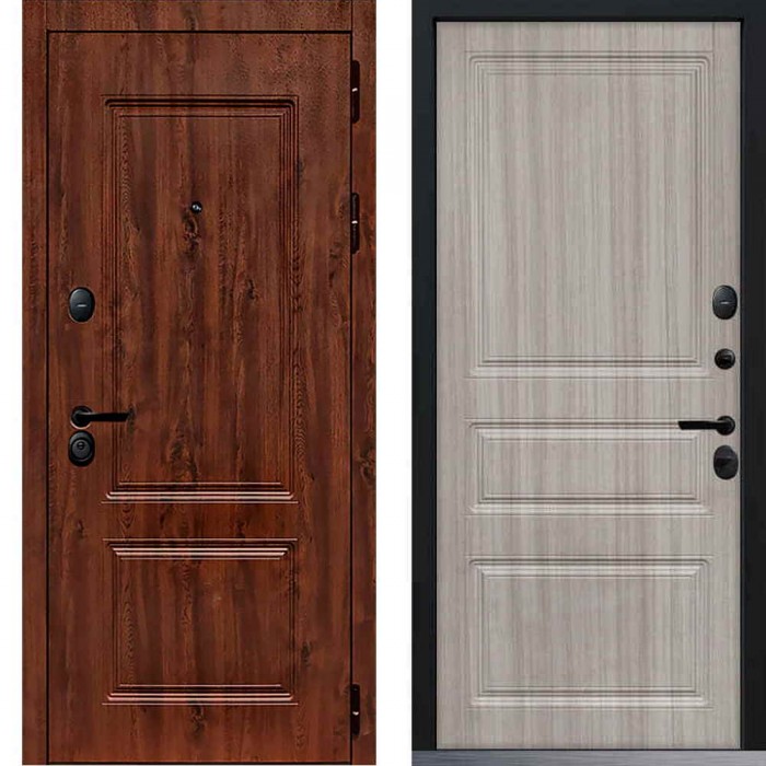 Входная дверь Command Doors Chalet 02 Белая лиственница